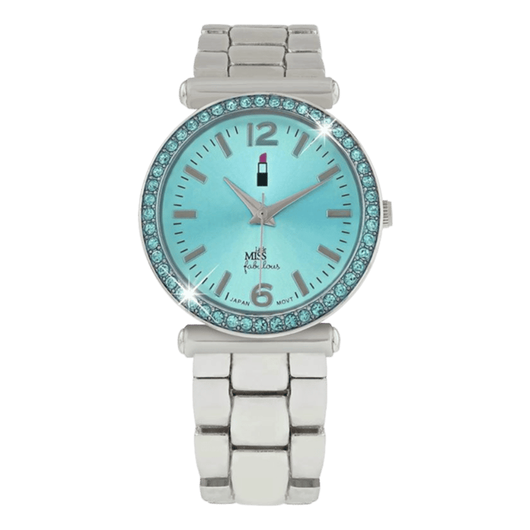 Little Miss Fabulous Kinder Horloge Zilverkleurig