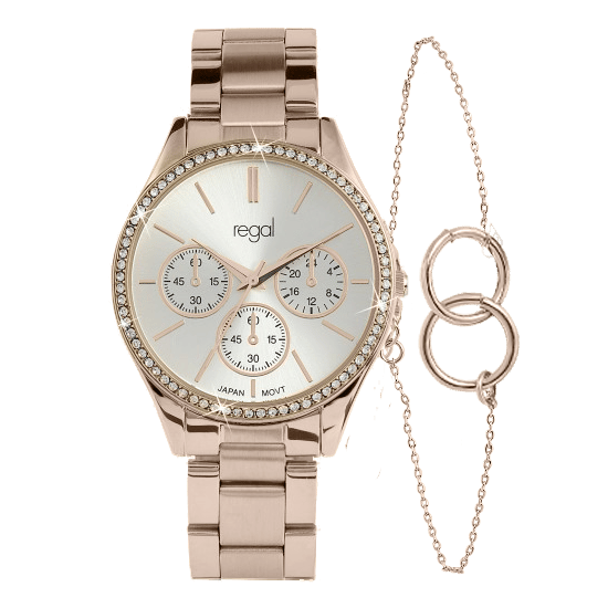 Regal cadeauset met gratis armband