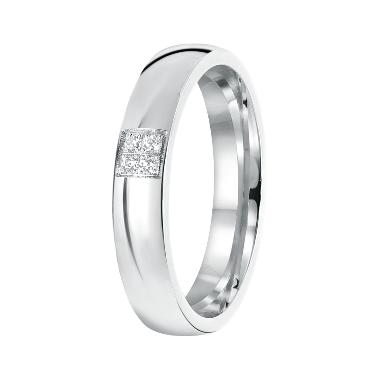 Zilveren liefdesring Cartagena dames zirkonia