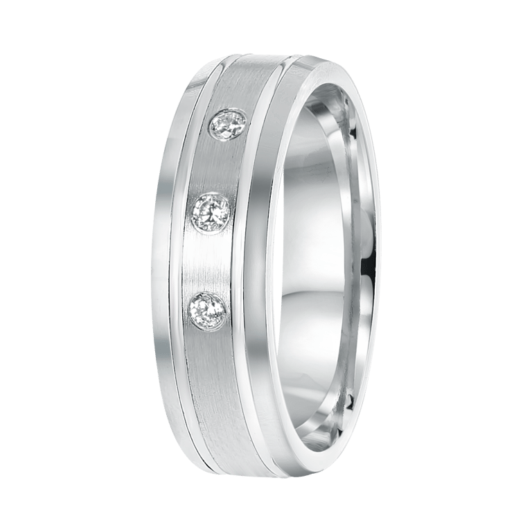 Zilveren liefdesring Dubrovik dames zirkonia