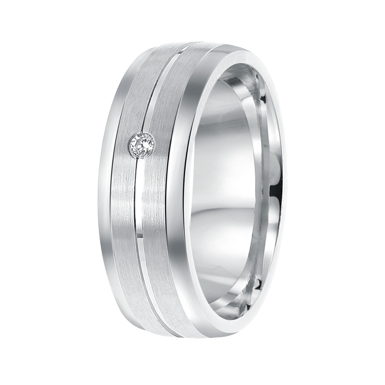 Silberner liebesring für Damen ,,Tarragona