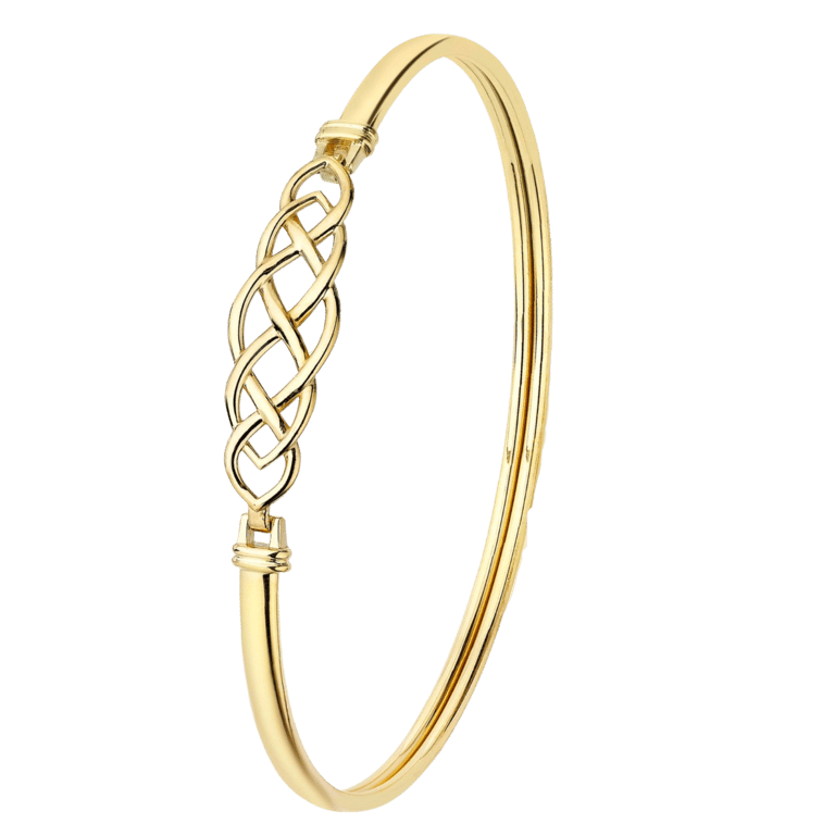 9 Karaat bangle celtic