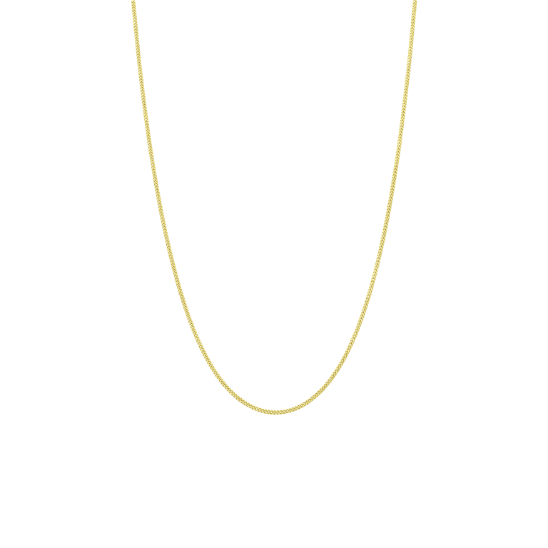 9 Karaat ketting diamond cut