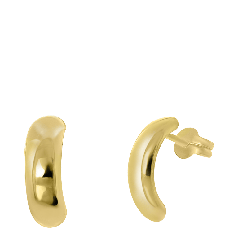 Ohrringe, 585 Gelbgold