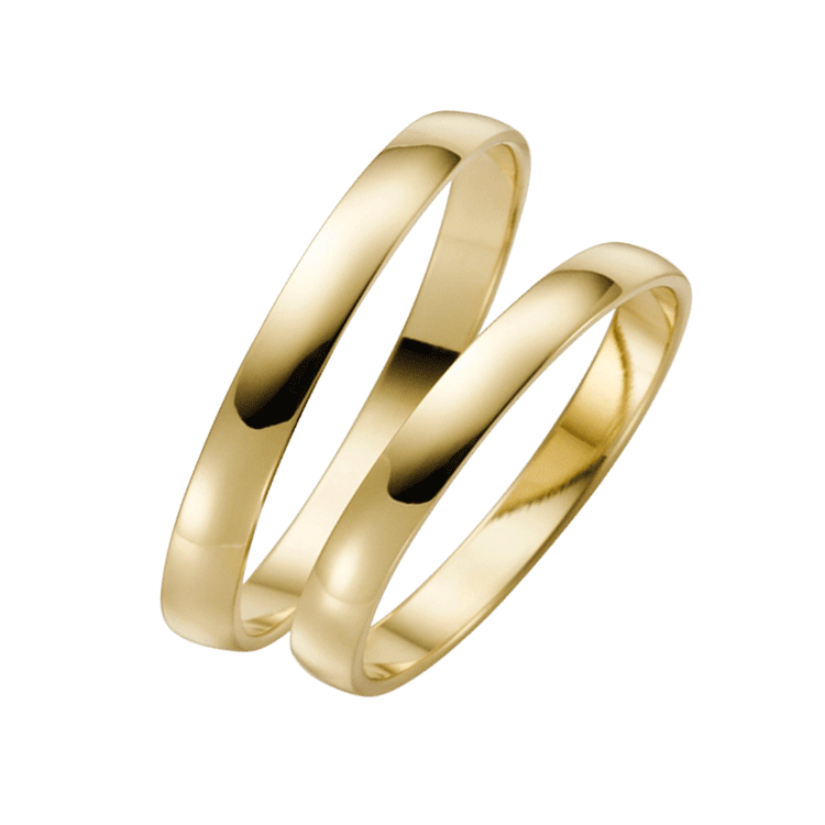 Trauring für Herren, 375 Gelbgold, Senna H10