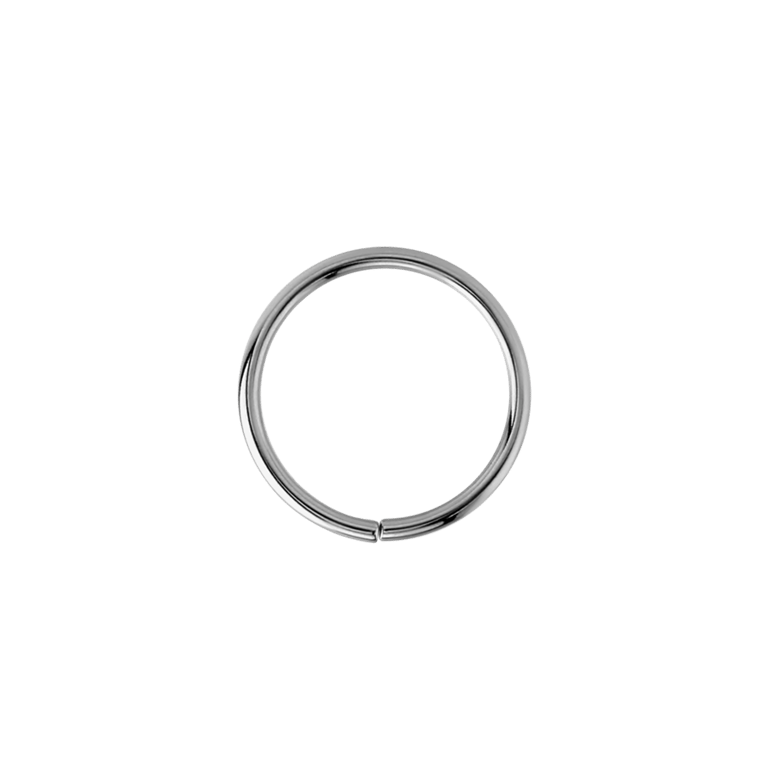 Stainless steel helixpiercing ring