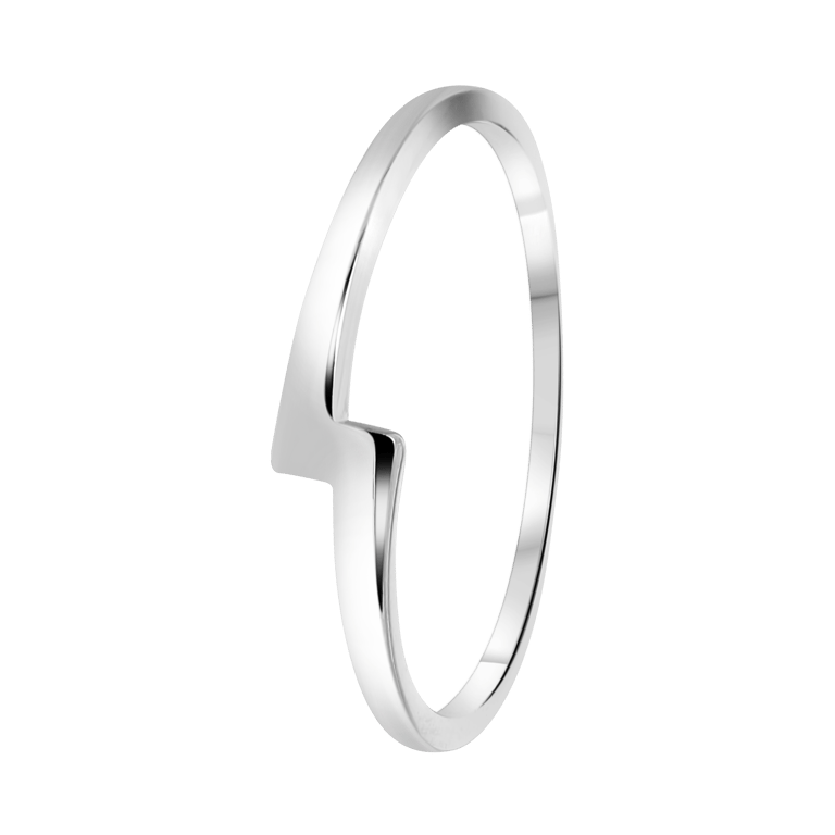 Zilveren ring galaxy bliksemschicht