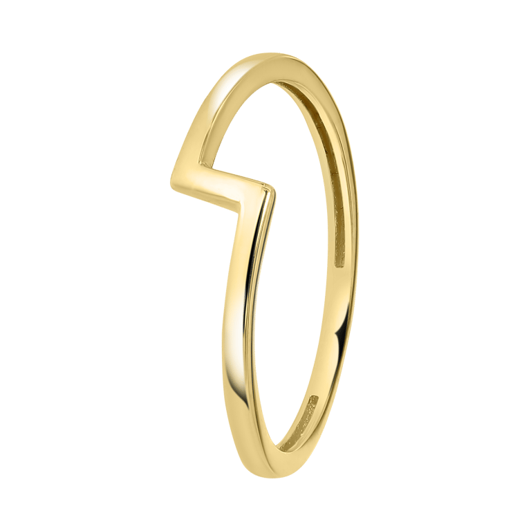 585 Gelbgold Ring „Blitz“
