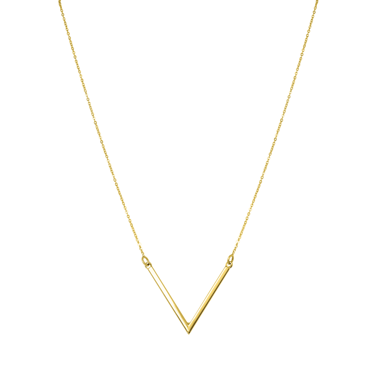 14 Karaat geelgouden ketting V