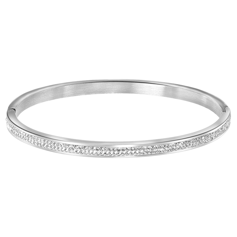 Guess stainless steel bangle armband kristal