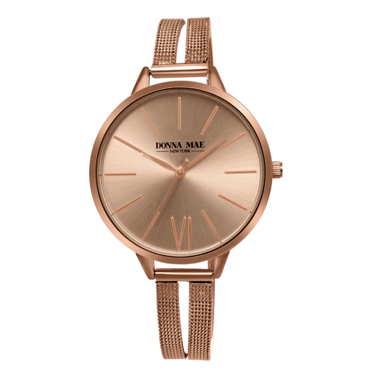 Donna Mae Dames Horloge Rosekleurig