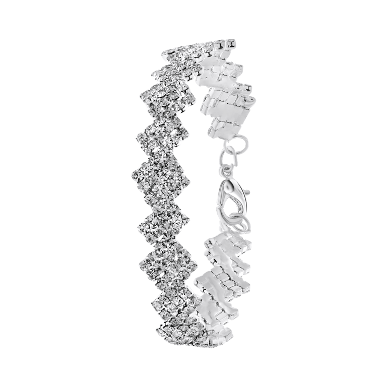 Red Carpet byoux armband zilverkleurig