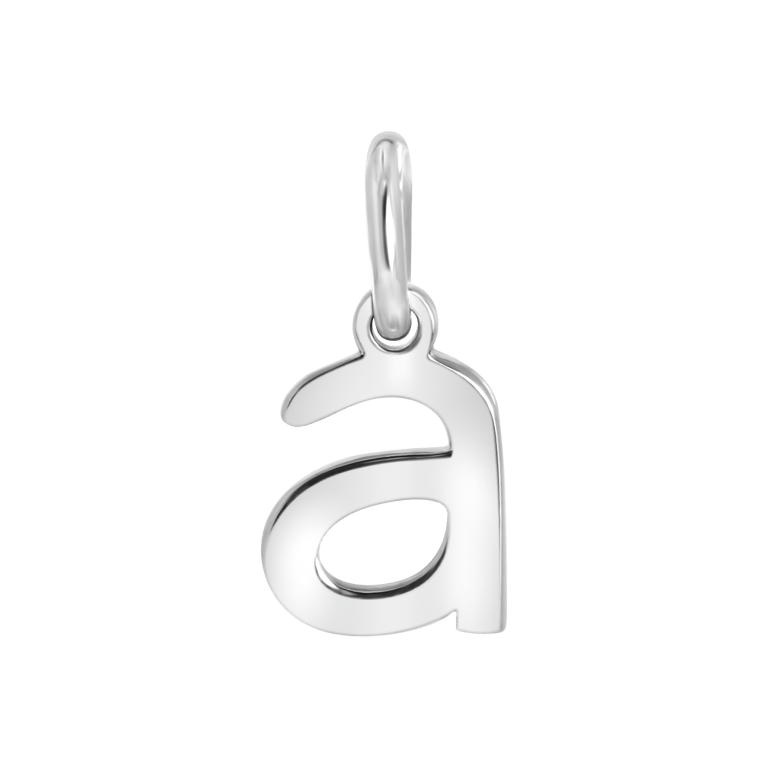 Anhänger, 925 Silber, Alphabet