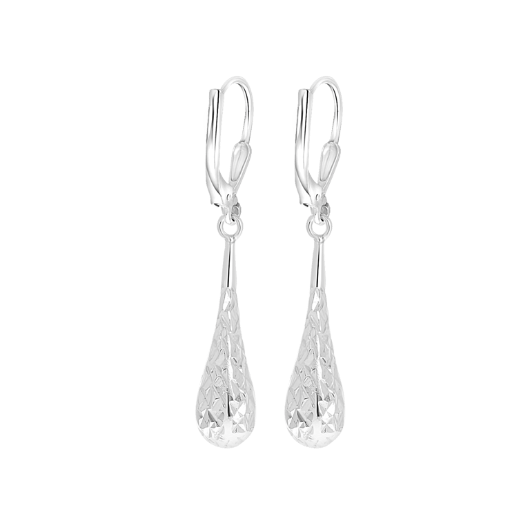 Ohrringe, 925 Silber, Tropfen