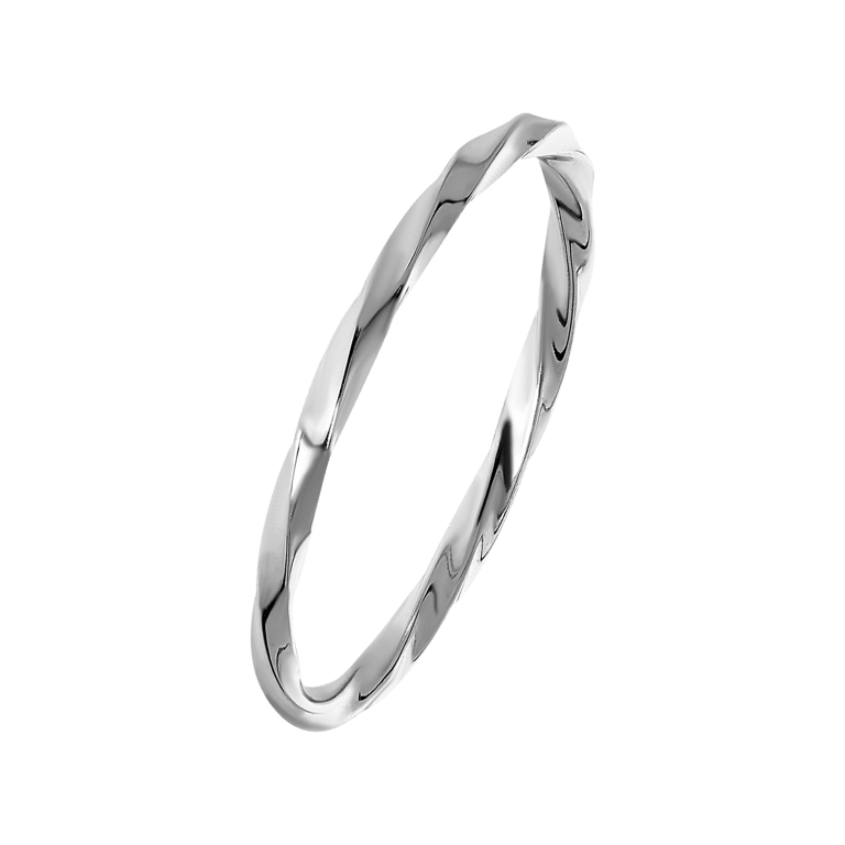 Ring, 925 Silber, Drehoptik