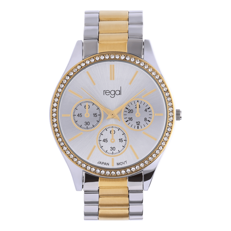 Regal dameshorloge met armband in cadeaudoosje