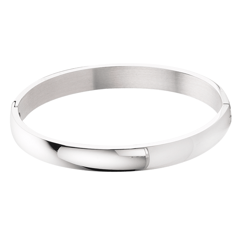 Stalen armband bangle 8mm