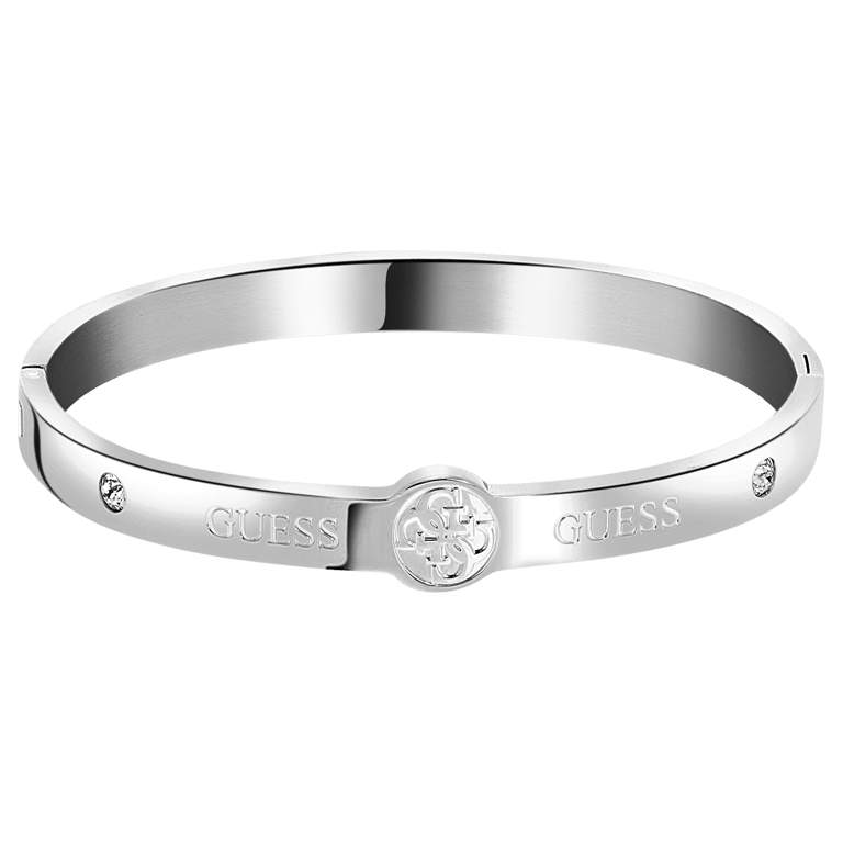 Guess stainless steel bangle 4G logo