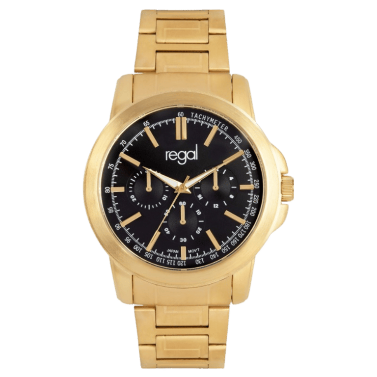 Regal Heren Horloge Goudkleurig