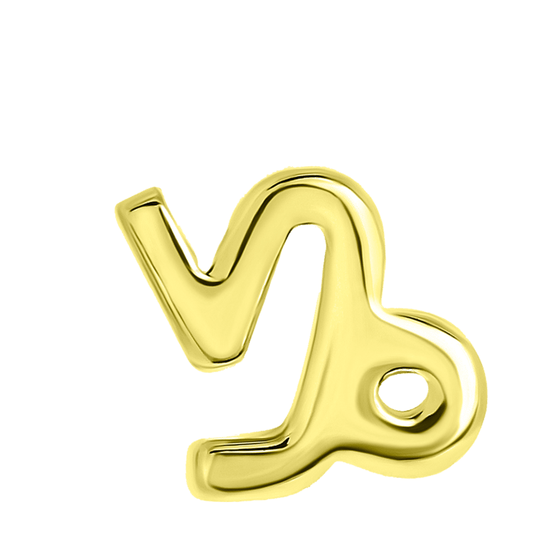 Zilveren goldplated sterrenbeeldhanger voor dames