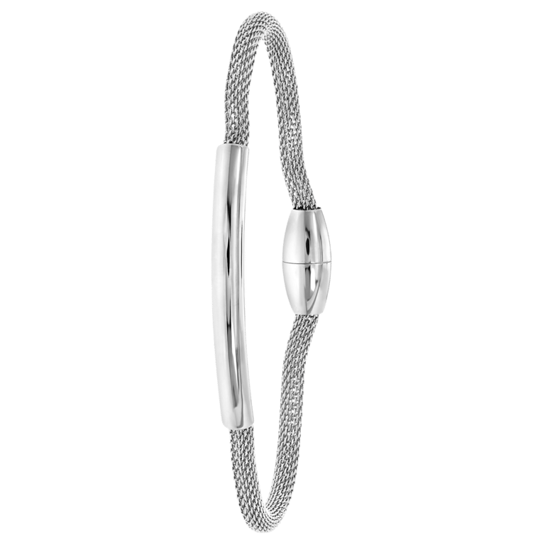 Stalen armband mesh bar