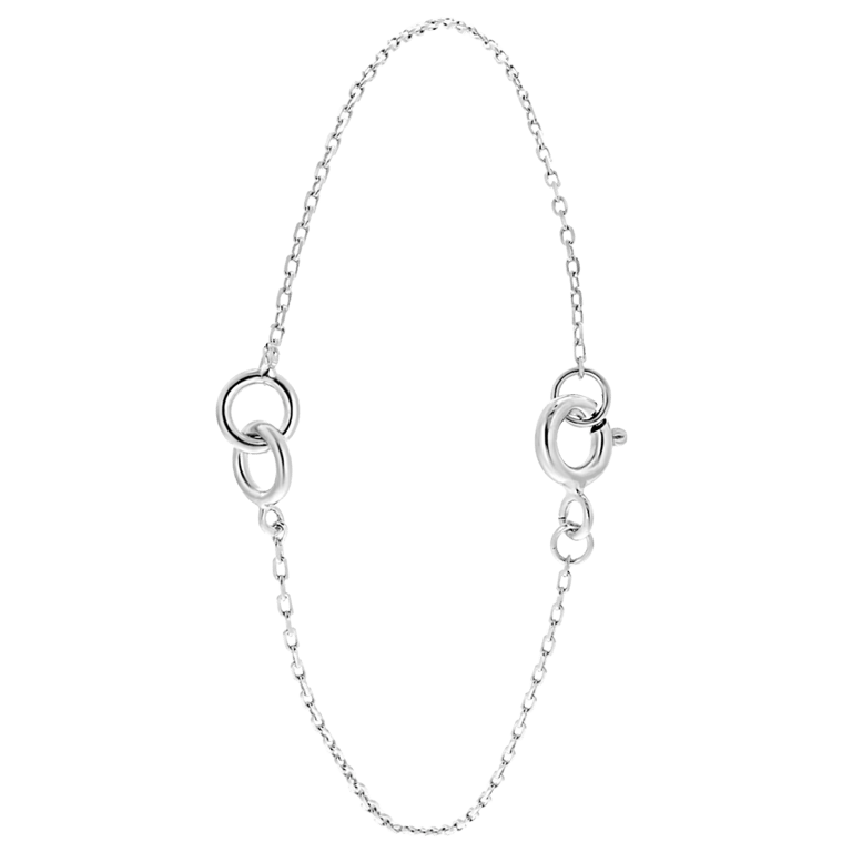 Armband, 925 Silber, runde Zierelemente