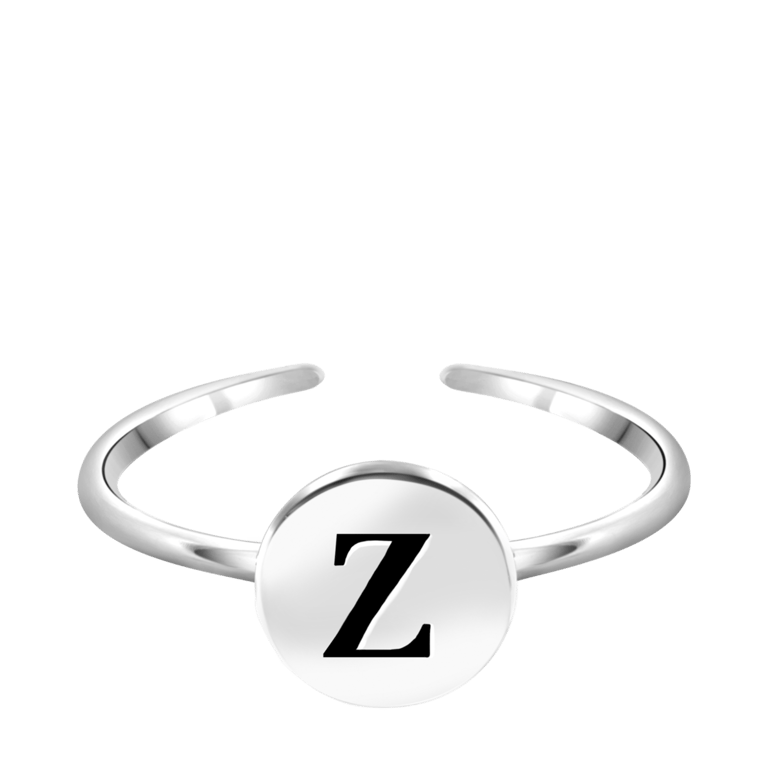 Zilveren ring voor dames