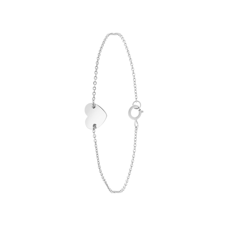 Armband, 925 Silber, Gravurherz