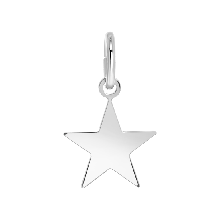 Anhänger, 925 Silber, Stern