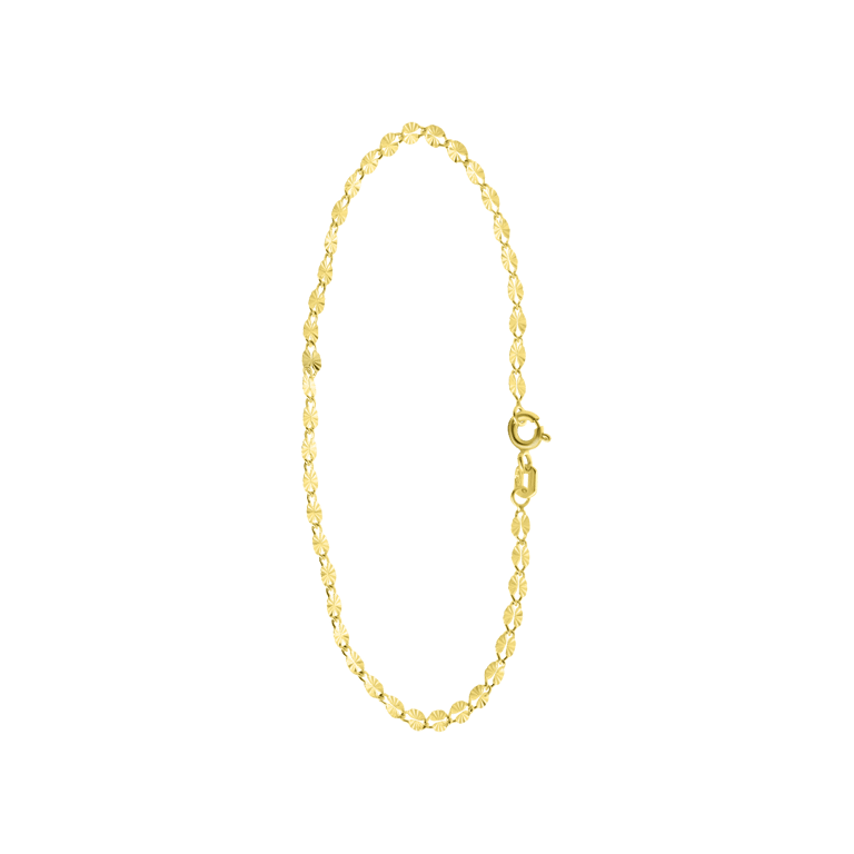 9 karaat armband met stardurst schakel