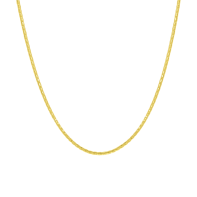 Halskette, 375 Gold, Spiga