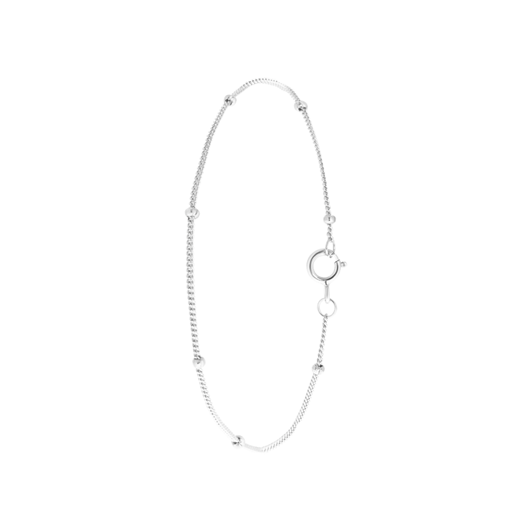 Zilveren armband bolletjes Mix&Match