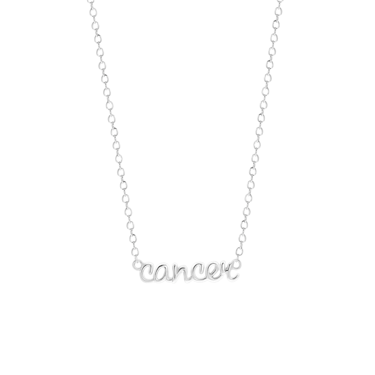 Zilveren ketting met hanger sterrenbeeld