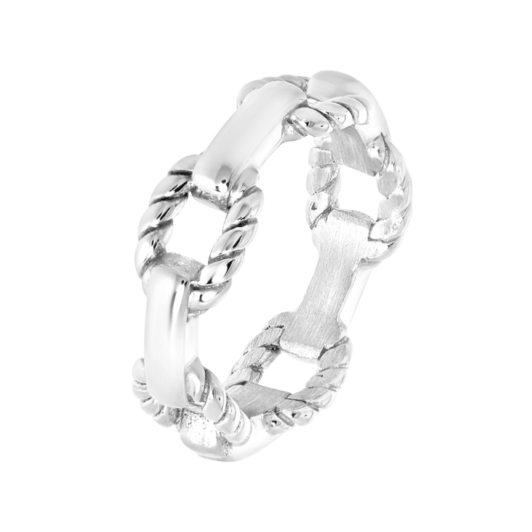 Stainless steel ring Blaise