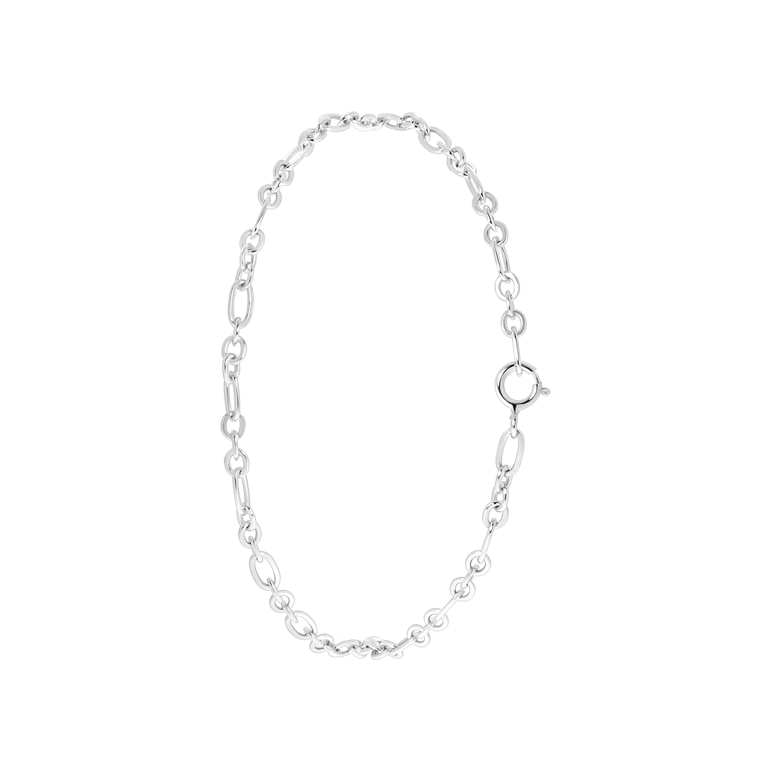 Zilveren schakelarmband Mix&Match