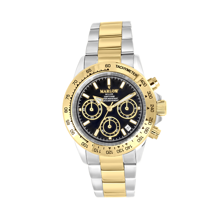 Marlow Miller Armbanduhr mit Bicolor-Armband und -Gehäuse