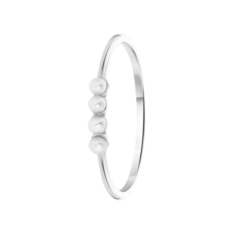 Ring, 925 Silber, Süßwasserperlen