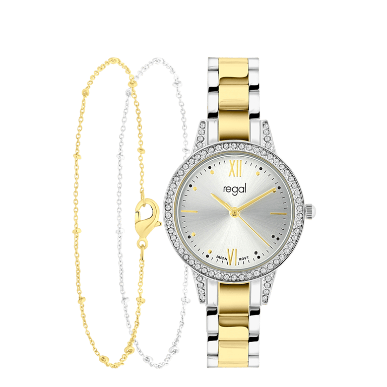 Regal Cadeau Set Dames Horloge met gratis armband