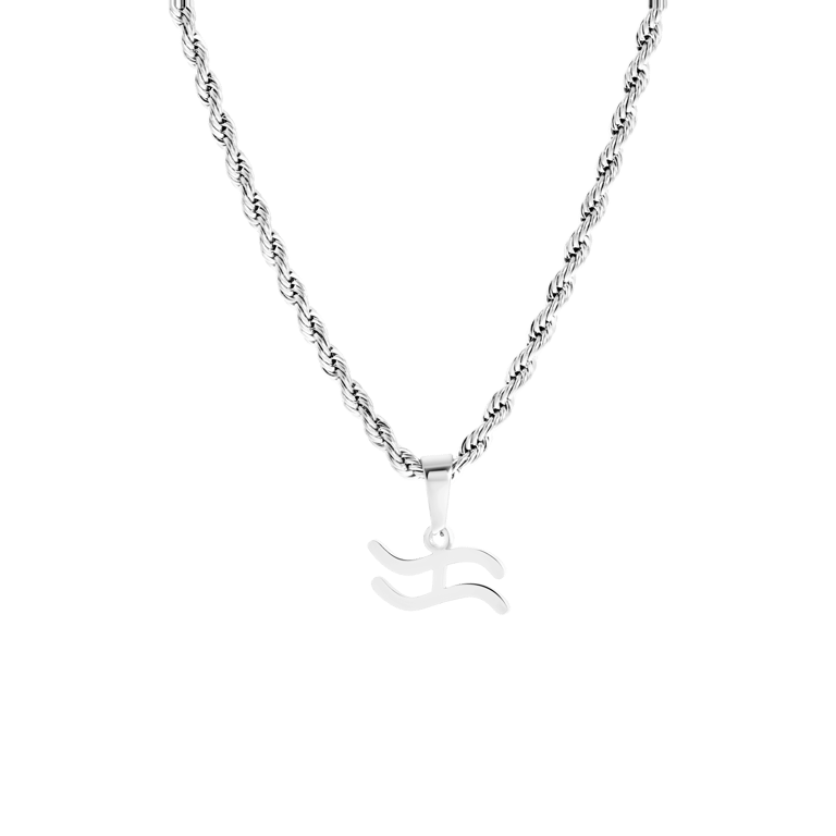 Stalen ketting&hanger sterrenbeeld
