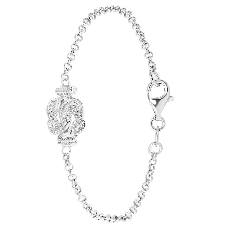 Gerecycleerd zilveren armband Surinaamse mattenklopper.