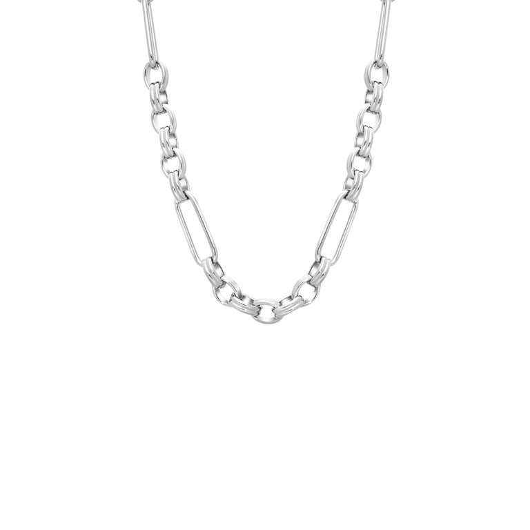 Gerecycled stalen ketting amelie