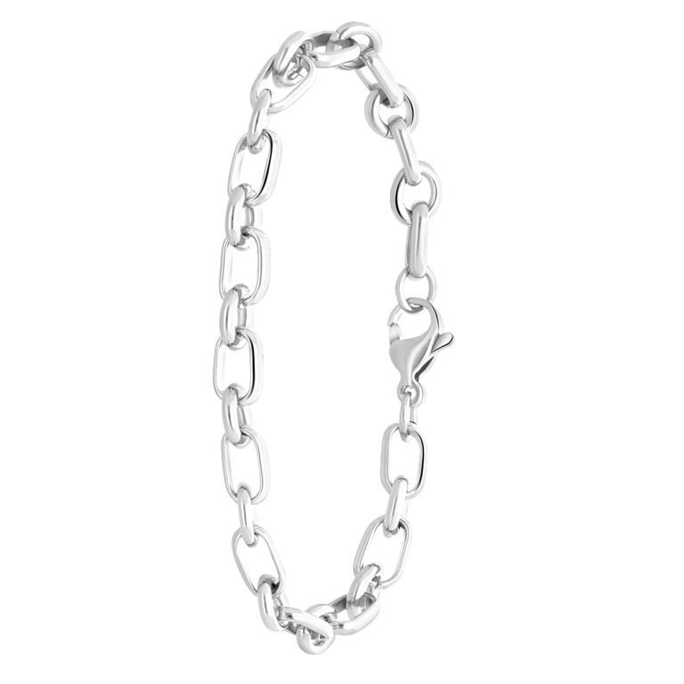 Gerecycleerd stalen armband ines