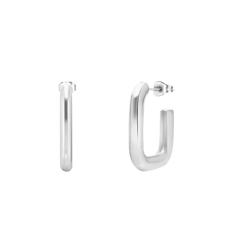 Camille stainless steel oorringen voor dames