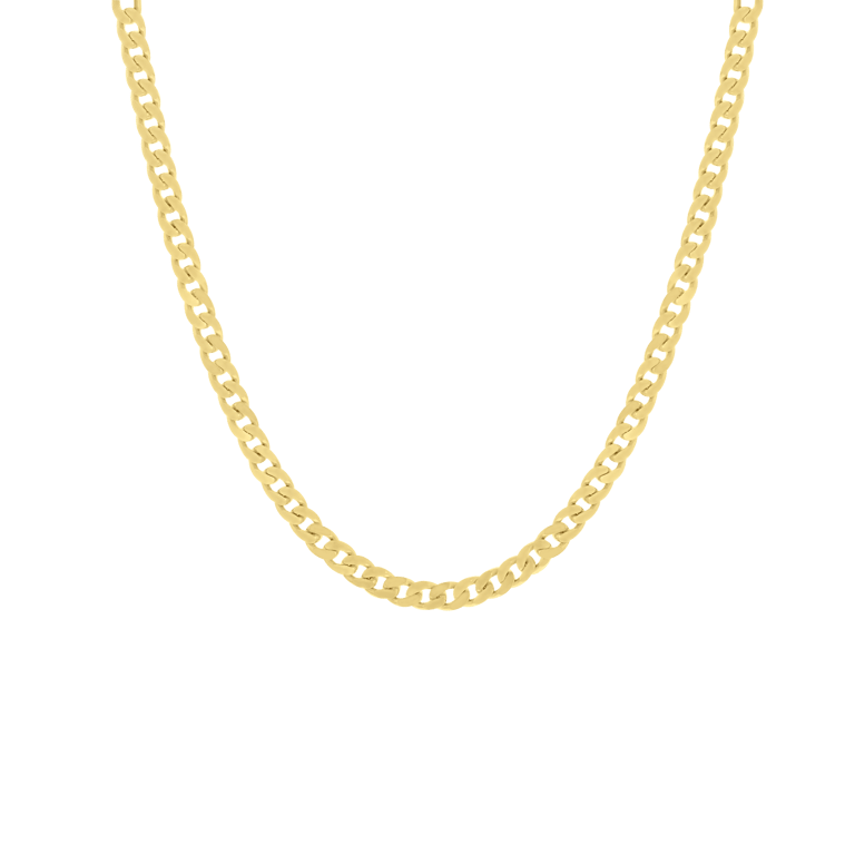 14 Karaat geelgouden ketting gourmet schakel 2,7mm