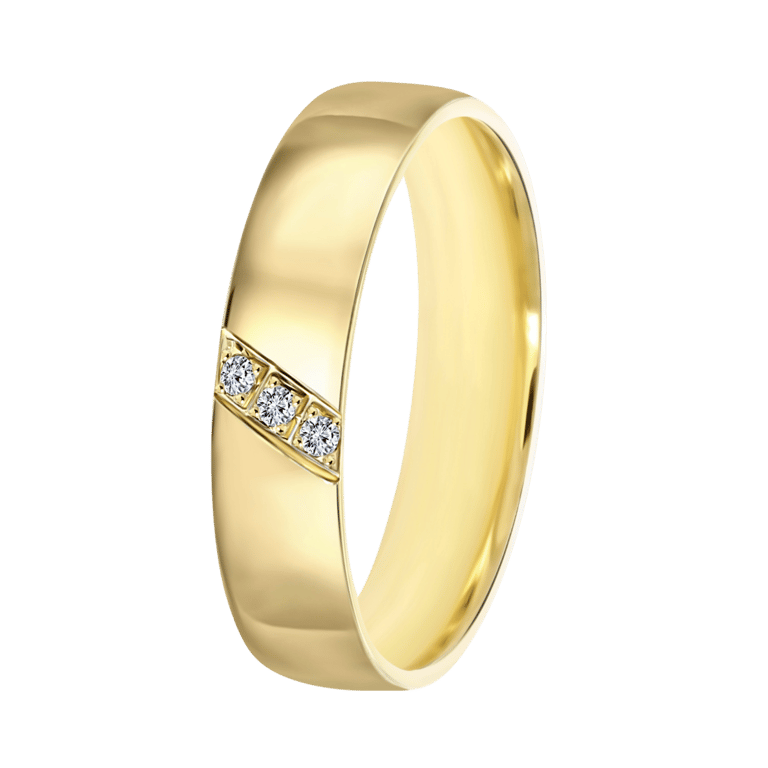 14K geelgouden dames trouwring 4mm Mayra TW 452