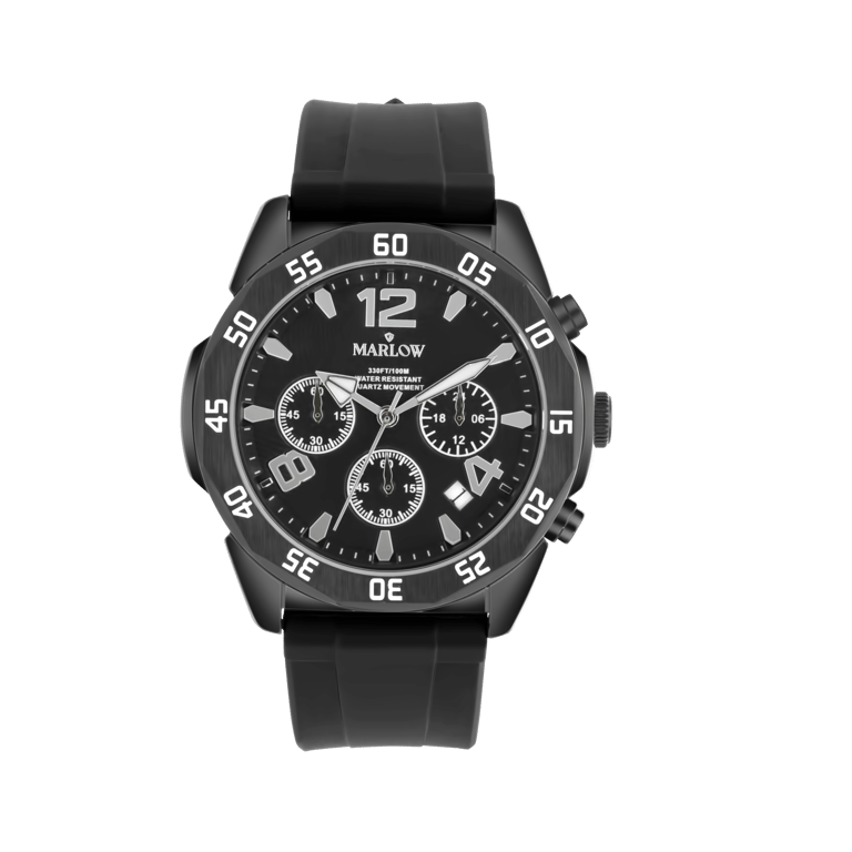 Marlow Miller horloge met rubberen band