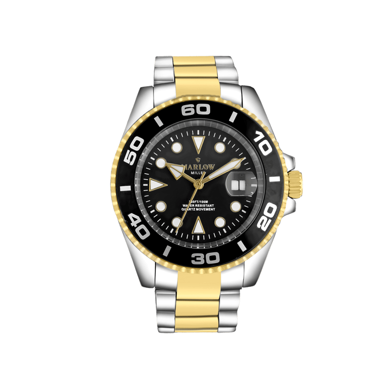 Marlow Miller horloge met bicolor band en kast