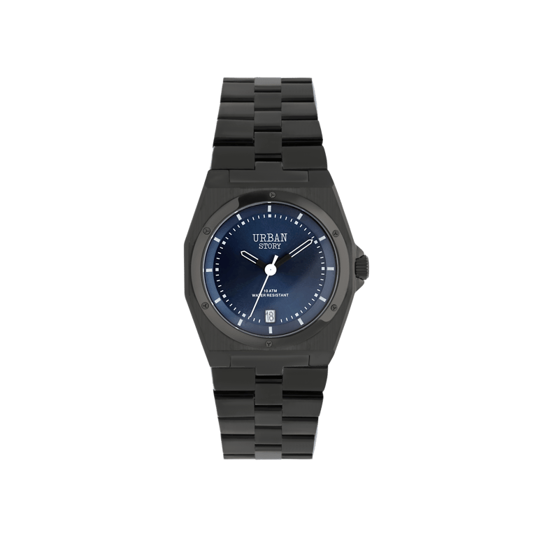 Urban Story Armbanduhr mit Edelstahlarmband