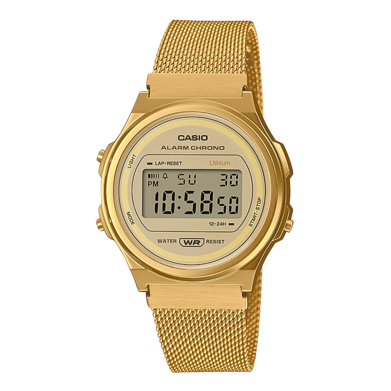 Casio Digitaal Horloge Goudkleurig A171WEMG-9AEF