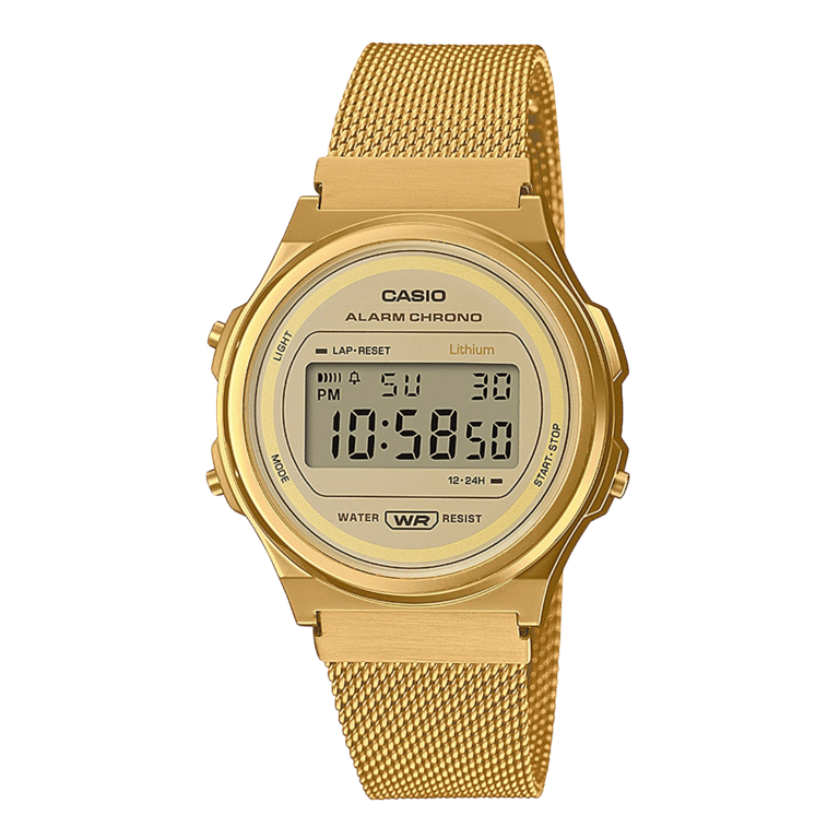 Casio Digitale Uhr Goldfarben A171WEMG-9AEF